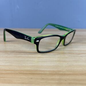 Ray-Ban RB1530 3665 Kids Eyeglasses Frames Only Black Green 46-16-130